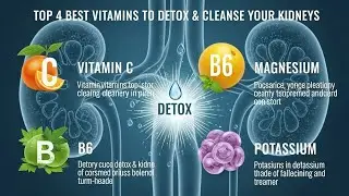 Top 4 best vitamins to detox g cleaned your kiden
