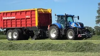 De eerste Schuitemaker Rapide 7200 met schuifas - Gras oprapen en inkuilen bij Rolleman (2019)