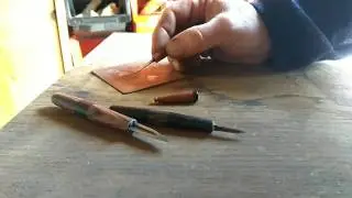 Testing scraper with mini ergonomic handle