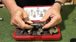 Woodworking Whiteside straight and half round router bits intro