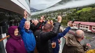 P&O Iona | Olden, Norway LAST Sail Away 2023
