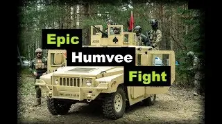 Borderwar 11 // FIGHTING with an HUMVEE // German Milsim Airsoft