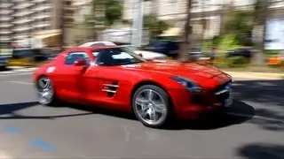Mercedes SLS AMG Compilation - Accelerations, Start up ...