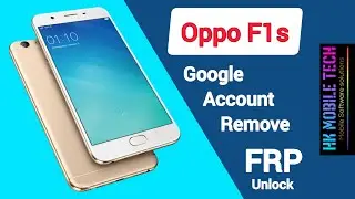 Oppo F1s (A1601) Frp Unlock Google Account Bypass  Easy Trick 2023 Without Pc
