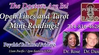 &ldquo;The Doctors Are In&rdquo; Returns to the Airwaves! &hellip;with Your Calls!