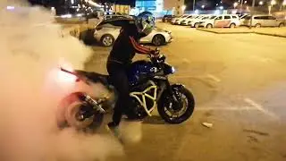 MT 09 BURNOUT POWER