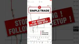 SIMPLE TRADE : MTF + ENGULFING + TRENDLINE #forex
