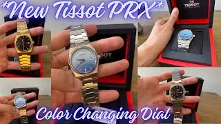 *NEW Tissot PRX w/ Gradient color-changing dial! *First Look*