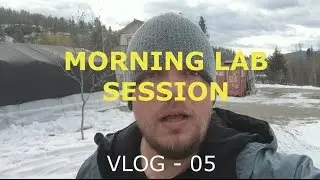 WTF VLOG - 05 Morning Lab Session on the Mushroom Farm