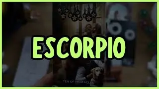 ESCORPIO HAY UN CHISME TUYO EN BOCA DE TODOS‼️✨ #tarot