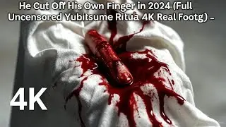 &ldquo;He Cut Off His Own Finger in 2024 (Full Uncensored Yubitsume Ritual &ndash; 4K Real Footage)&rdquo;