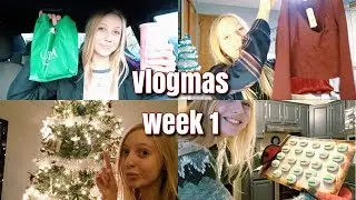 black friday haul, tattoos, filming and more! | Vlogmas Week 1