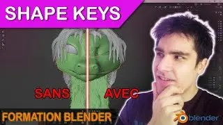 [ FORMATION BLENDER 2022 ] Les shape Keys (Animer le visage d'un personnage)