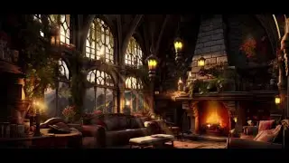 Elven Study Music | Fantasy Ambience in a Cozy Elvish Lounge (Relax, Focus, Sleep)