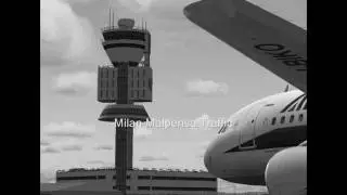 Milan Malpensa Traffic --- HD