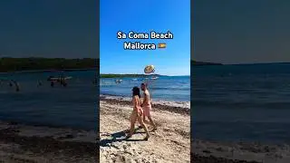 Sa Coma Beach walk Mallorca, Spain 🇪🇸