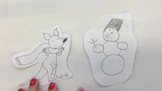 Rhyme: A chubby little snowman