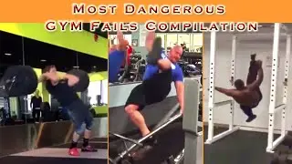 Most Dangerous Gym fails compilation / Gym workouts going wrong 2