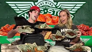 trying EVERY wingstop flavor w/ Tana Mongeau (we gardened)