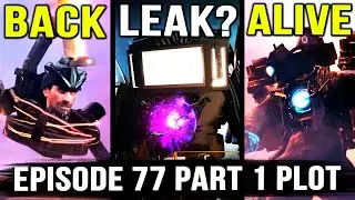 SKIBIDI TOILET 77 PART 1 PLOT - All Secrets & Easter Eggs | Analysis & Theory