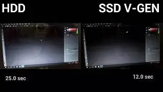 HDD vs SSD V-GEN 120GB