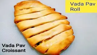 Vadapav Rolls recipe | Roll Vadapav recipe | वड़ा पाव रोल | Vadapav without frying | Snacks recipe