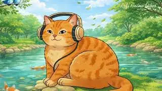 River Flow | Anime Lofi Vibes ☀️ Relaxing, Study & Chill | Lofi Relaxing Music