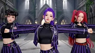 Rumi, Zoey & Mira &mdash; Nevermore K Pop Remix | K Pop Demon Hunters