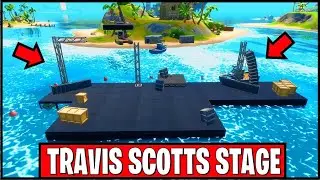 Visit The Stage North Of Sweaty Sands - Travis Scott's Astronomical Challenges