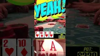 $1,000 Bomb pot! #pokervlog #pokervlogger