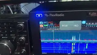 FlexRadio 8600M Demonstration of CW with 50 Hz Fikter