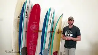 Vertical Timber Surfboard Wall Rack | Upright Floor Storage | StoreYourBoard