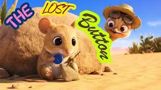 The lost button |Ostrich family |Animated movie |Animated kid story |Short story |Pookiebooniharika 
