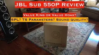 Обзор сабвуфера JBL Sub 550P