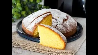 TORTA AL LIMONE IN FRIGGITRICE AD ARIA