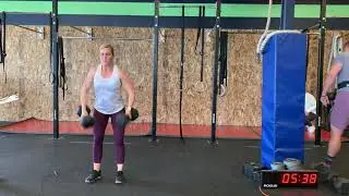 2021 CrossFit Quarterfinals Workout #1