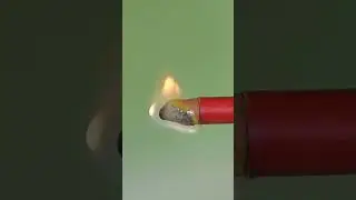 Unleashing the Fire: Burning the Pen #shorts #burn #explore #light @VTKnowledge