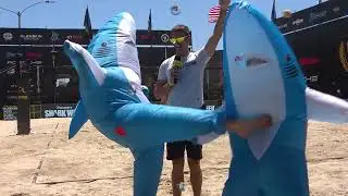 #Avp Beach Shark Week Dance off