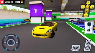 Multi Level Parking 5: Airport: Muscle Car #5 - Android Gameplay FHD