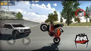 Duke 690 Rolling Stoppie in Public Road - Xtreme Motorbikes Gameplay HD