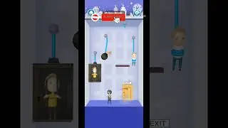 Rescue cut rope puzzle game level prison break#Short#Shorts#shortsfeed#youtubeshorts #gaming🍄