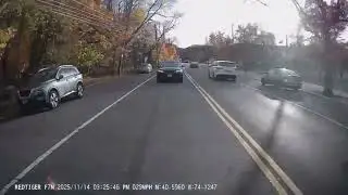 Dash cam captures reckless driving near this Staten Island school