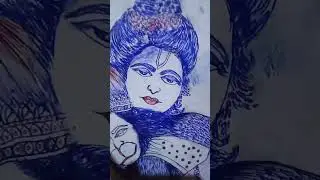 true friendship between ram and hanuman drawing video#shorts#jayhanumangyan#artbysuman