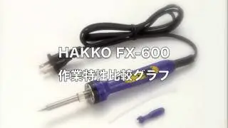 【HAKKO FX-600】作業特性を今までの棒こてと比較！
