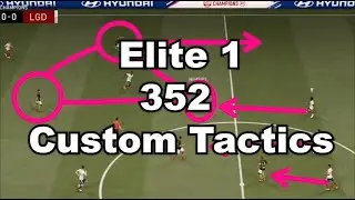 Why The 352 Got Me Elite 1 In Fut Champions - Custom Tactics and Instructions