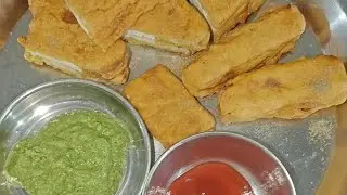 ब्रेड पकौड़ा पनीर पकौड़ा  झटपट बनाए बहुत ही सरल विधि से बिना कोई ताम झाम। Bred pakoda paneer pakoda।