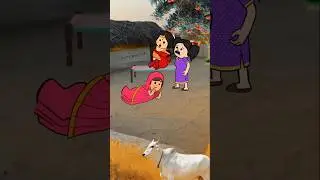 नागिन बुआ 😂🤣 | Saas Bahu Comedy | #comedy #cartoon #funny #shorts #tweencraft #ytshorts