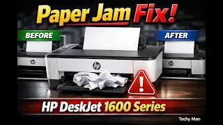 How to Fix Paper Jam and Paper Feed Issues in HP DeskJet 1600 Series Printers