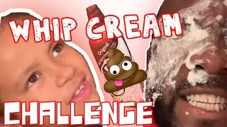 WHIP CREAM CHALLENGE WITH DAD