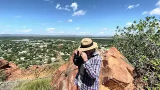 Will Baz tap out?, Kellys Knob, Kununurra, Kimberley, Western Australia, Australia